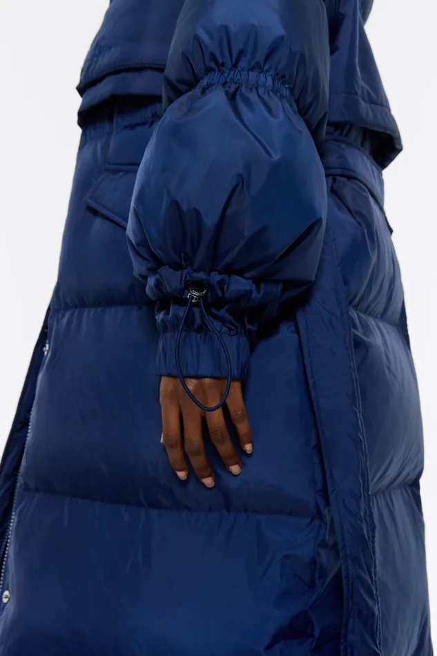 Long Navy Puffer Navy Women Bimba Y Lola Puffer Jackets Long Navy Puffer Navy Women Bimba Y Lola Puffer Jackets