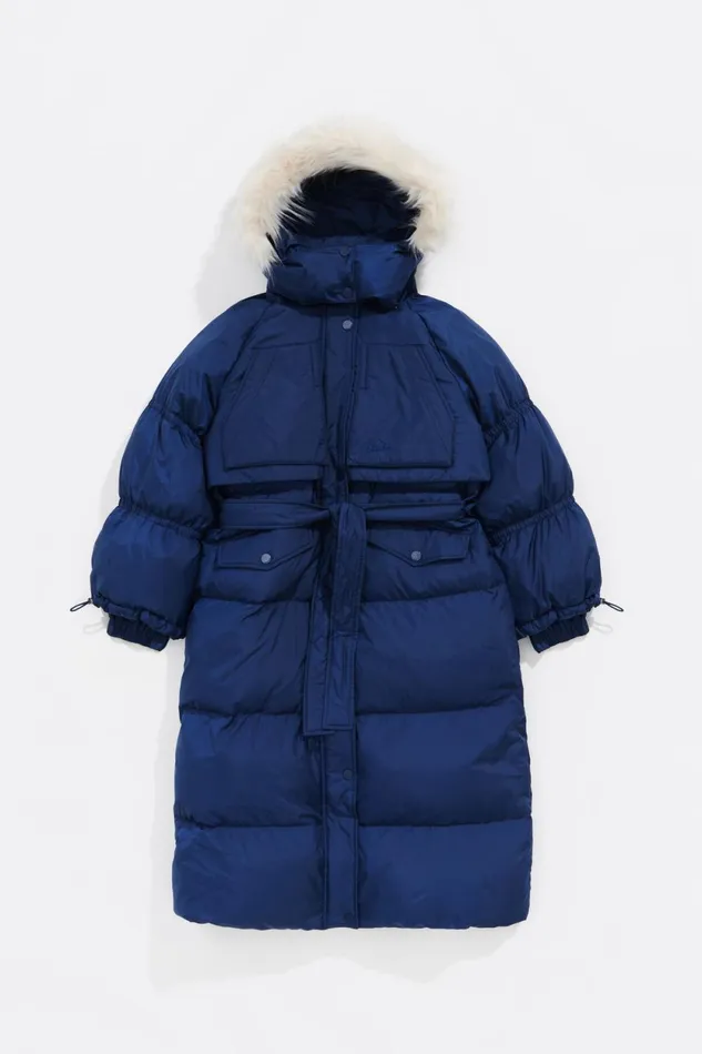 Long Navy Puffer Navy Women Bimba Y Lola Puffer Jackets Long Navy Puffer Navy Women Bimba Y Lola Puffer Jackets