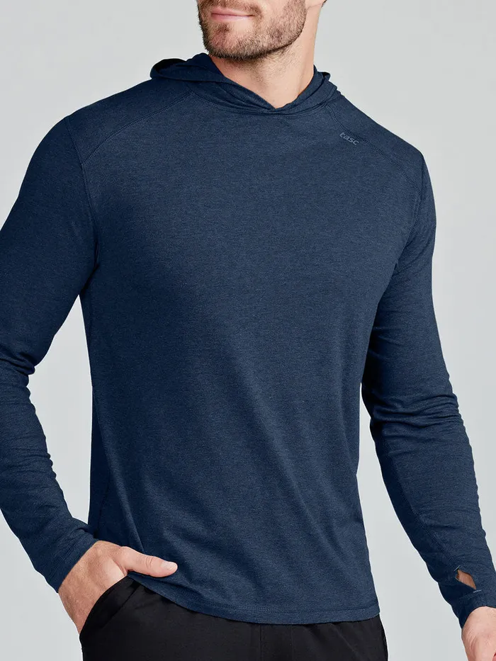 Long Sleeve TShirts Men Tasc Performance Lightweight Hoodie