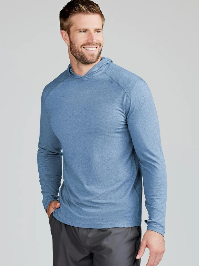 Long Sleeve TShirts Men Tasc Performance Lightweight Hoodie