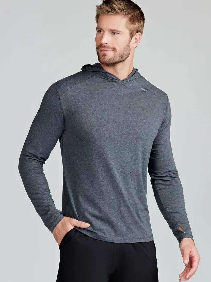 Long Sleeve TShirts Men Tasc Performance Lightweight Hoodie