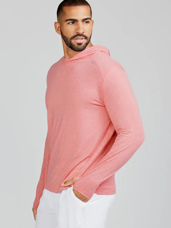 Long Sleeve TShirts Men Tasc Performance Lightweight Hoodie