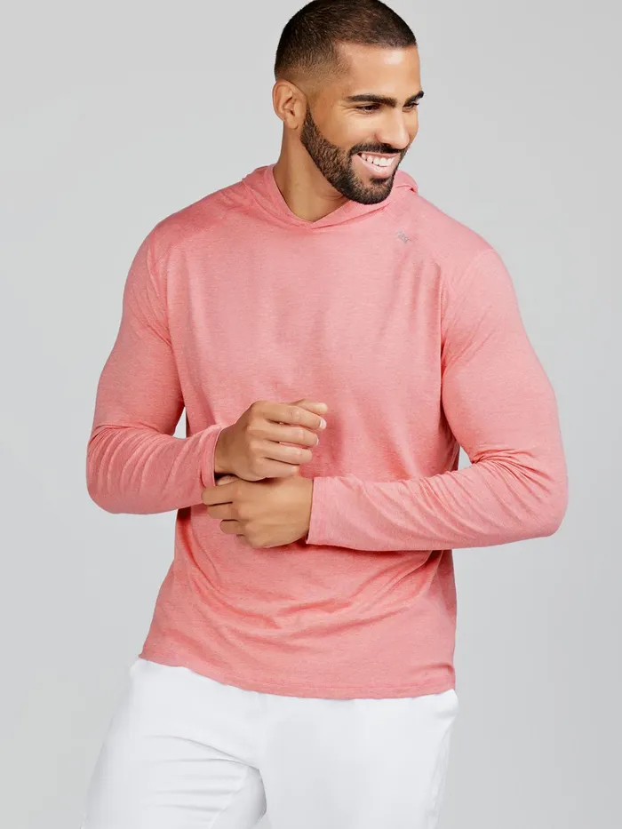 Long Sleeve TShirts Men Tasc Performance Lightweight Hoodie