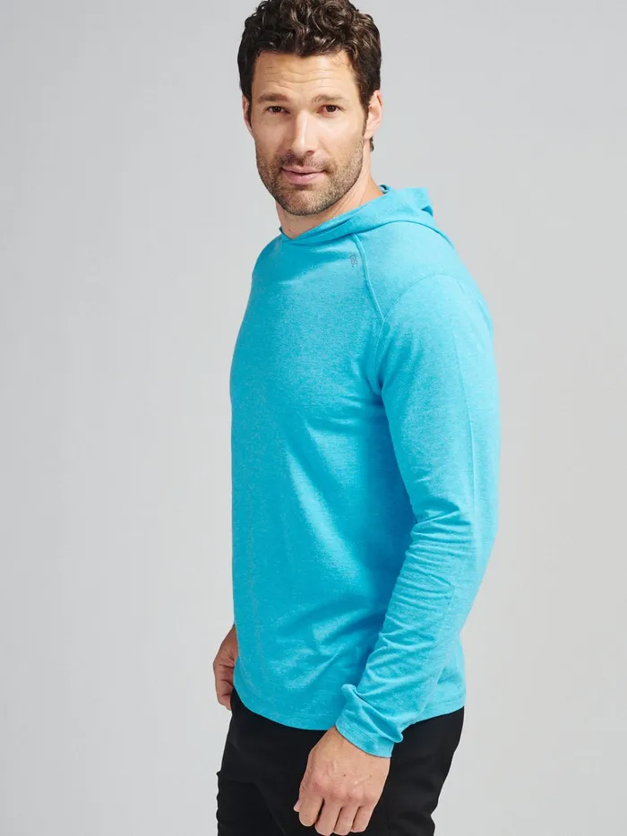 Long Sleeve TShirts Men Tasc Performance Lightweight Hoodie