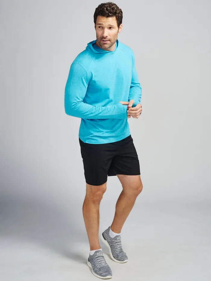 Long Sleeve TShirts Men Tasc Performance Lightweight Hoodie