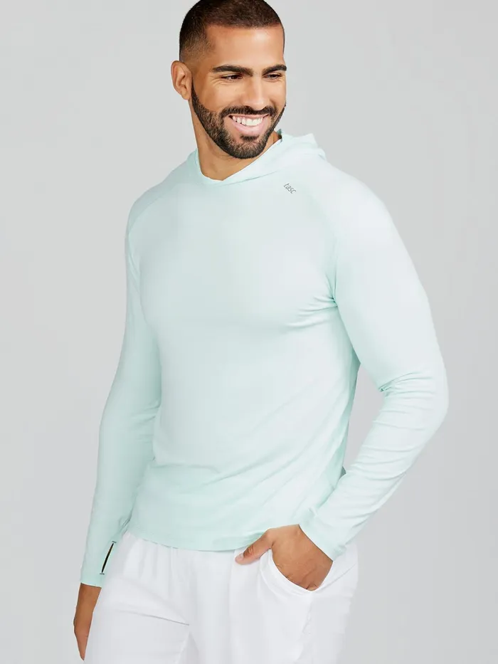Long Sleeve TShirts Men Tasc Performance Lightweight Hoodie