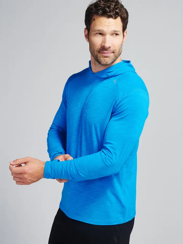 Long Sleeve TShirts Men Tasc Performance Lightweight Hoodie