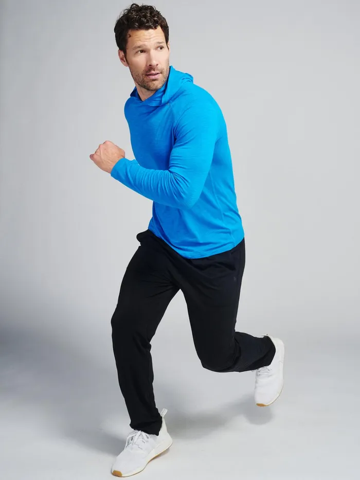 Long Sleeve TShirts Men Tasc Performance Lightweight Hoodie