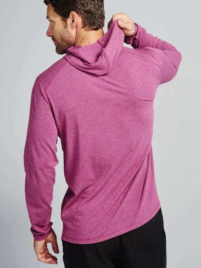 Long Sleeve TShirts Men Tasc Performance Lightweight Hoodie