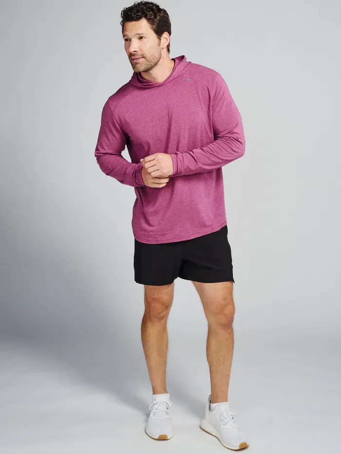 Long Sleeve TShirts Men Tasc Performance Lightweight Hoodie