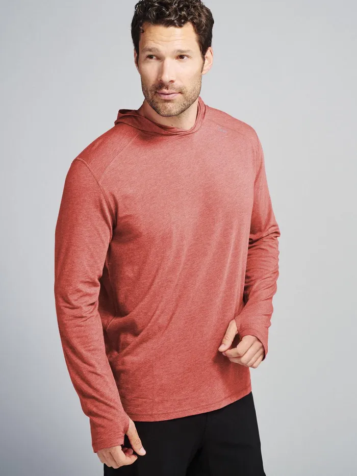 Long Sleeve TShirts Men Tasc Performance Lightweight Hoodie