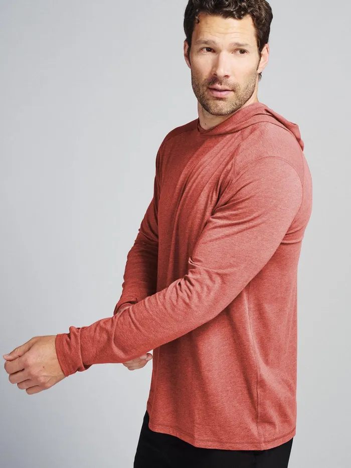 Long Sleeve TShirts Men Tasc Performance Lightweight Hoodie