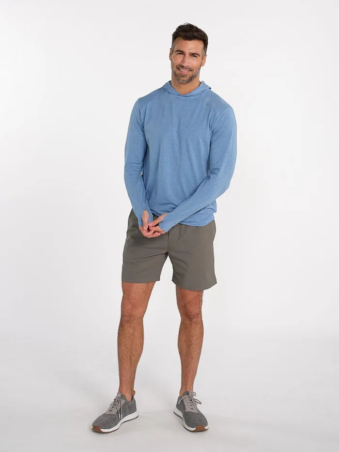 Long Sleeve TShirts Men Tasc Performance Lightweight Hoodie