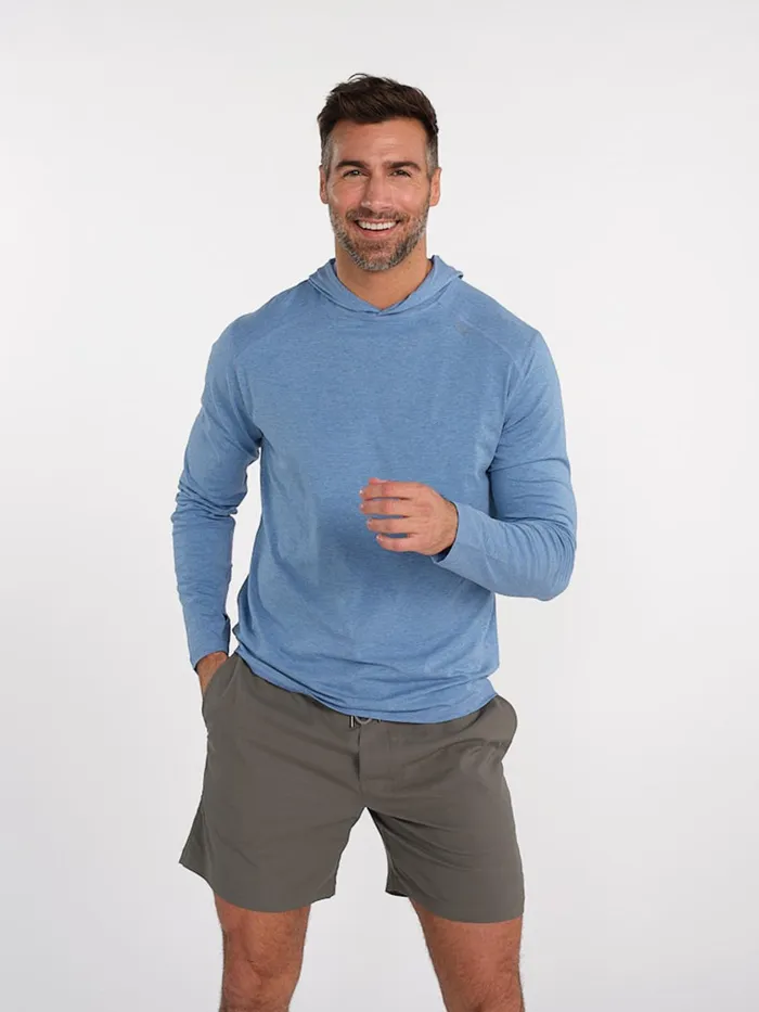 Long Sleeve TShirts Men Tasc Performance Lightweight Hoodie