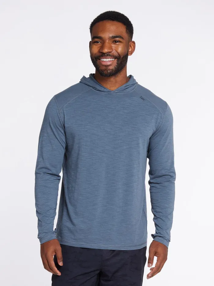 Long Sleeve TShirts Men Tasc Performance Lightweight Hoodie