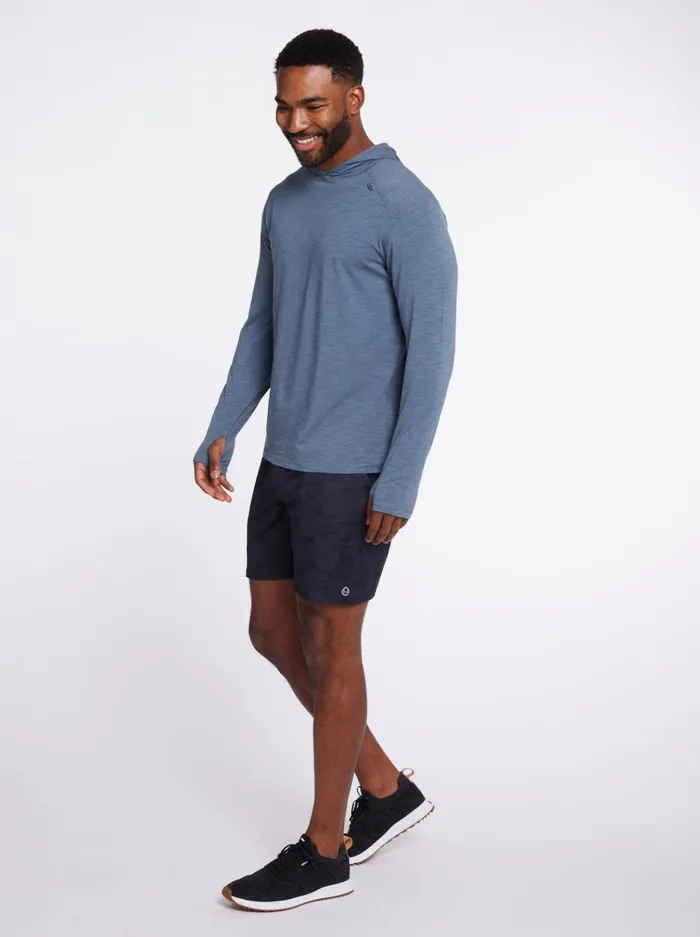Long Sleeve TShirts Men Tasc Performance Lightweight Hoodie