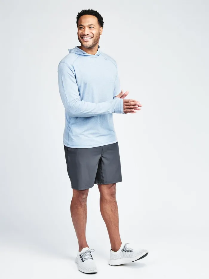 Long Sleeve TShirts Men Tasc Performance Lightweight Hoodie