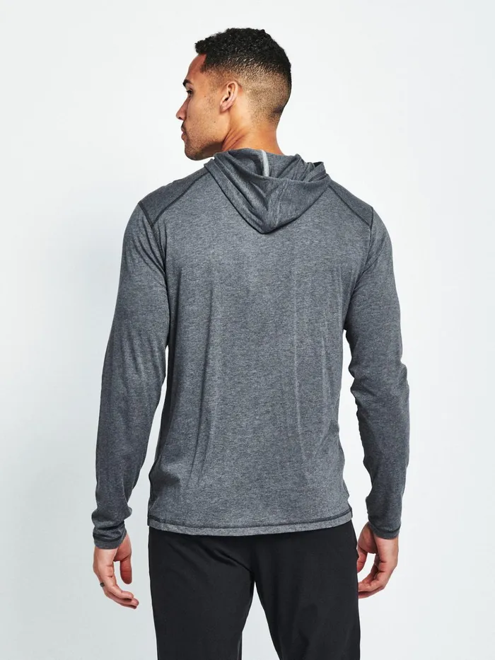 Long Sleeve TShirts Men Tasc Performance Lightweight Hoodie