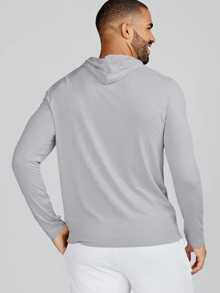 Long Sleeve TShirts Men Tasc Performance Lightweight Hoodie
