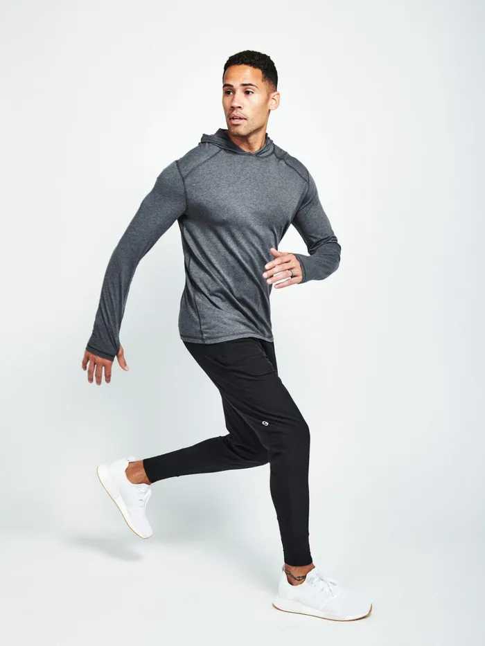 Long Sleeve TShirts Men Tasc Performance Lightweight Hoodie