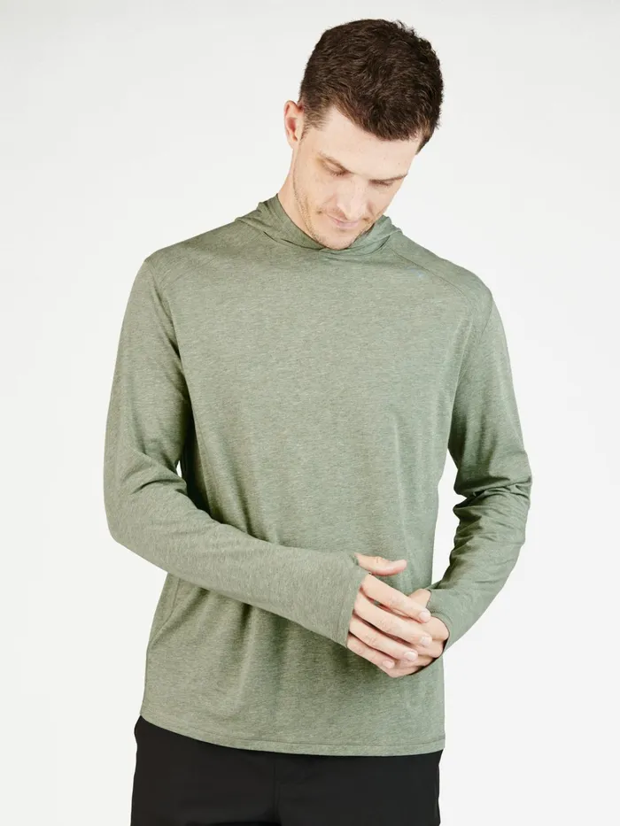 Long Sleeve TShirts Men Tasc Performance Lightweight Hoodie