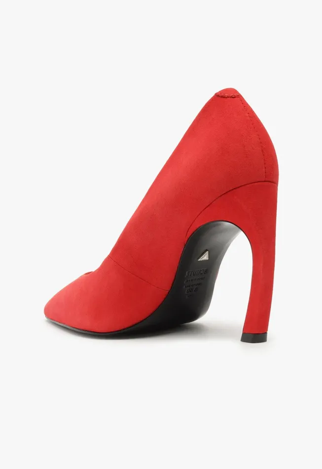 Lou Curve Pump Red Women Schutz Shoes