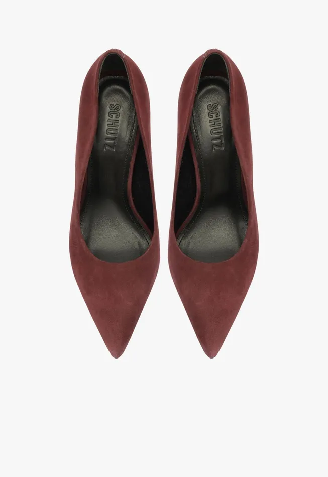 Lou Curve Pump Red Women Schutz Shoes