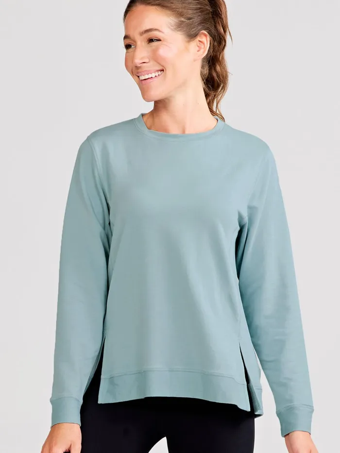 Lounge Women Tasc Performance Riverwalk Sweatshirt 2