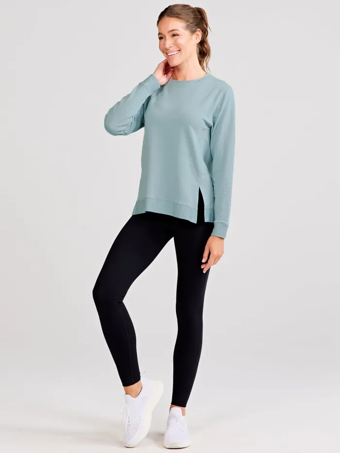 Lounge Women Tasc Performance Riverwalk Sweatshirt 2