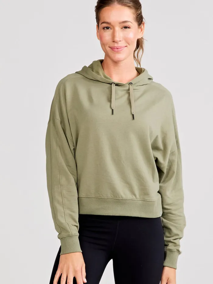 Lounge Women Tasc Performance Studio Fleece Hoodie