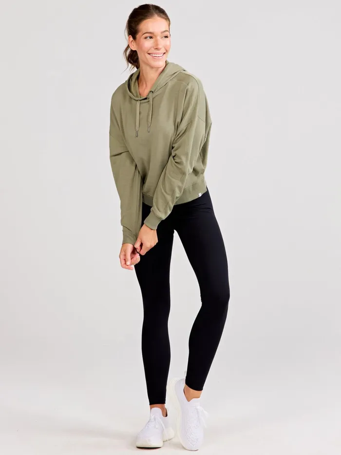 Lounge Women Tasc Performance Studio Fleece Hoodie