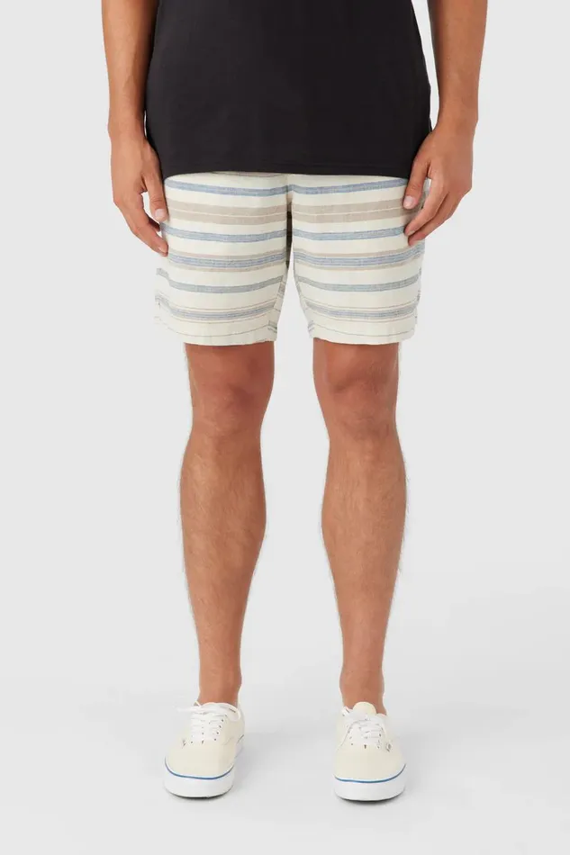 LOW KEY STRIPE 18034 SHORTS Cream Men O039NEILL Clothing