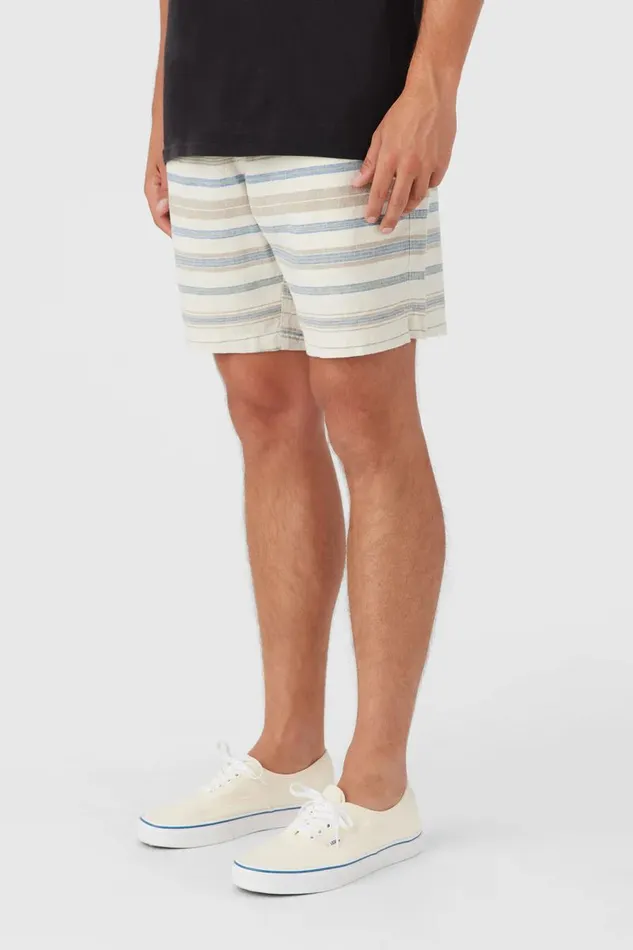 LOW KEY STRIPE 18034 SHORTS Cream Men O039NEILL Clothing