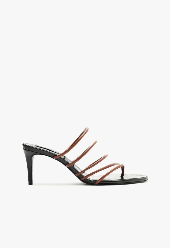 Malta Mule Sandal Black Women Schutz Shoes Mules