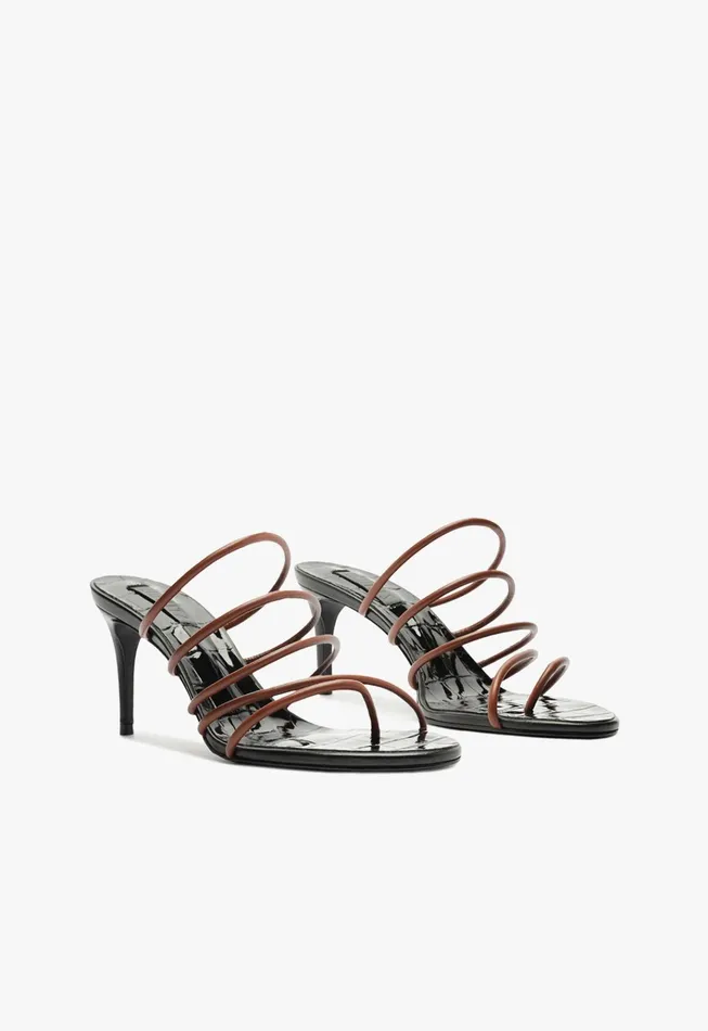 Malta Mule Sandal Black Women Schutz Shoes Mules