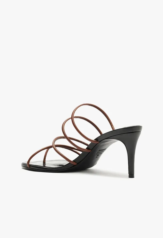 Malta Mule Sandal Black Women Schutz Shoes Mules