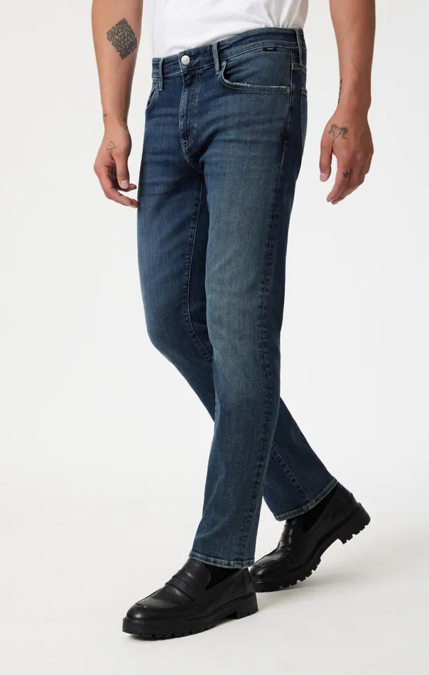 Marcus Slim Straight Leg In Dark Used Organic Vintage Men Mavi Jeans Denim Marcus Slim Straight Leg In Dark Used Organic Vintage Men Mavi Jeans Denim