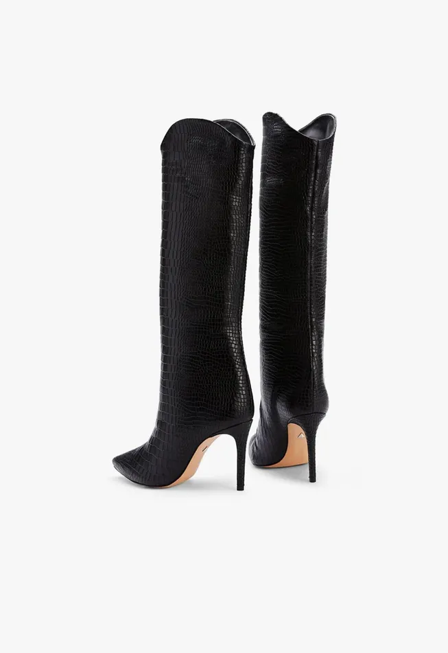 Maryana Boot Black Women Schutz Shoes Maryana Boots