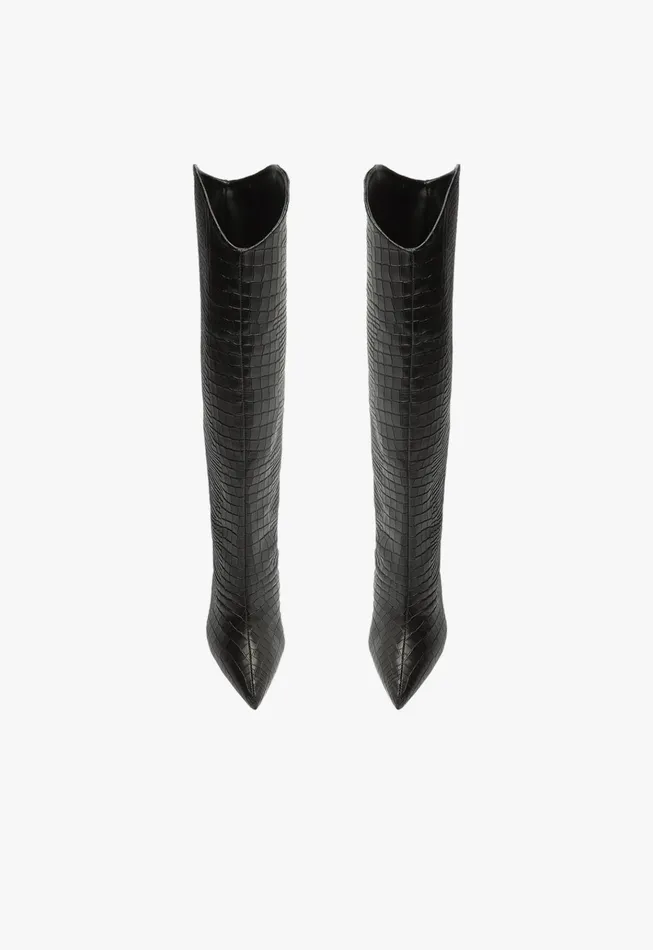 Maryana Boot Black Women Schutz Shoes Maryana Boots