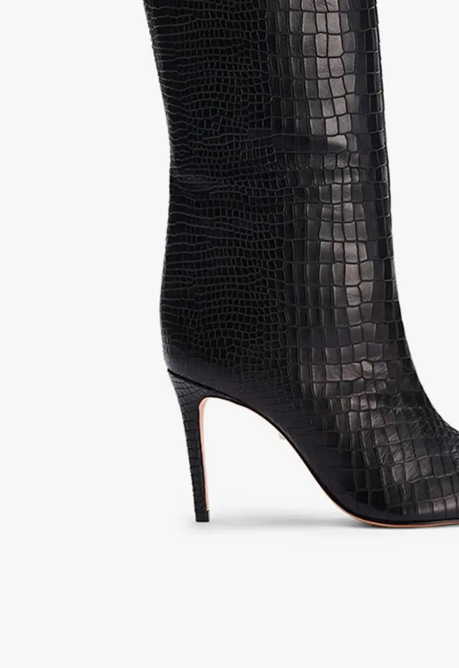 Maryana Boot Black Women Schutz Shoes Maryana Boots