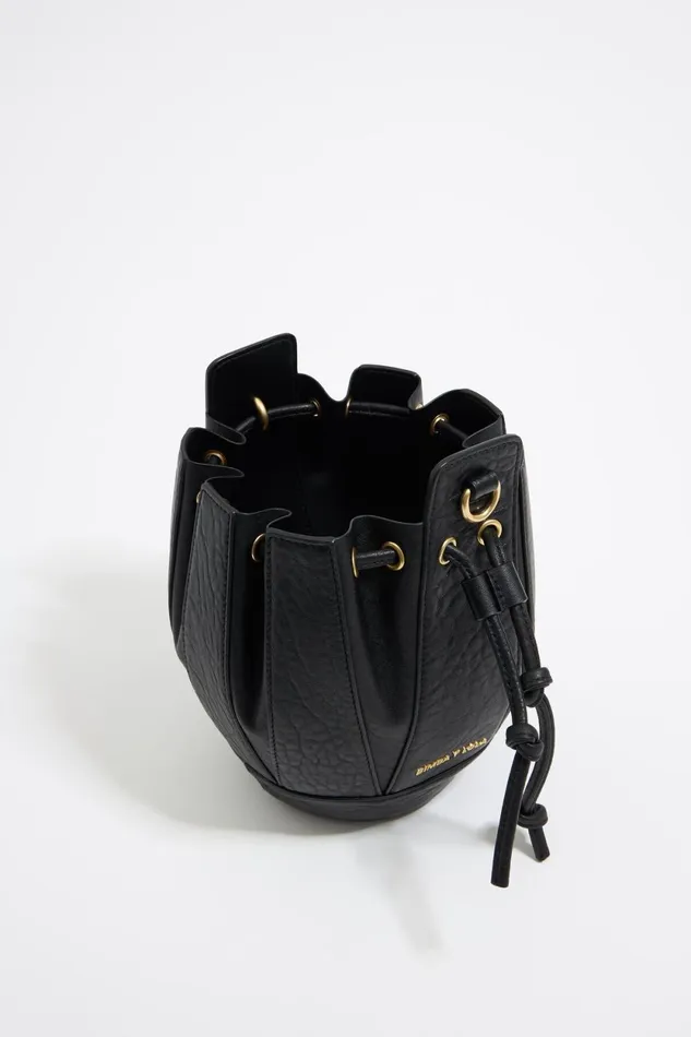 Medium Black Ball Bucket Bag Black Women Bimba Y Lola Crossbody Bags Medium Black Ball Bucket Bag Black Women Bimba Y Lola Crossbody Bags
