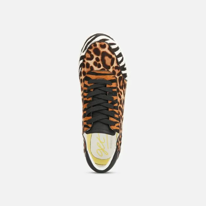 Mello Animal Print Platform Sneaker Natural Multi Women Kenneth Cole Sneakers