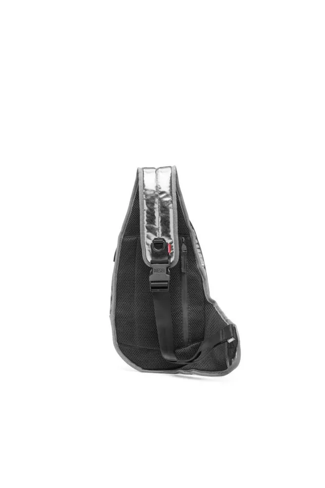 Men 1drPod Sling Bag Silver Diesel Backpacks Men 1drPod Sling Bag Silver Diesel Backpacks