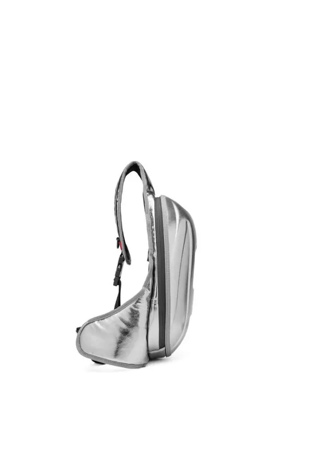 Men 1drPod Sling Bag Silver Diesel Backpacks Men 1drPod Sling Bag Silver Diesel Backpacks