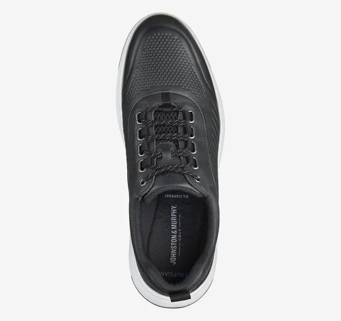 Men Amherst Gl1 Luxe Hybrid Black Waterproof Full Grain JohnstonandMurphy LaceUps Men Amherst Gl1 Luxe Hybrid Black Waterproof Full Grain JohnstonandMurphy LaceUps