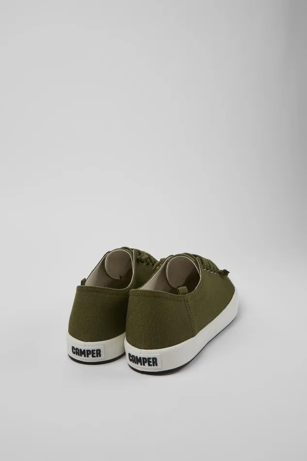 Men Andratx Green Textile Sneaker Camper Sneakers Men Andratx Green Textile Sneaker Camper Sneakers
