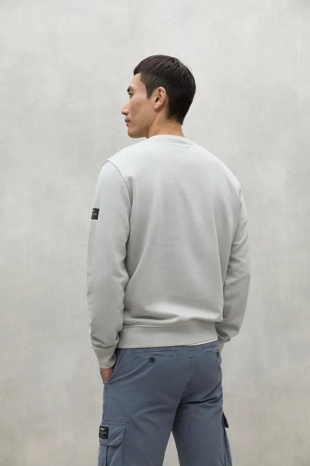 Men Beige Barder Sweatshirt Ecoalf Sweatshirts