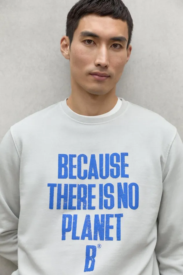 Men Beige Barder Sweatshirt Ecoalf Sweatshirts