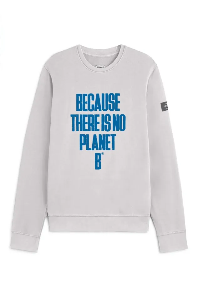 Men Beige Barder Sweatshirt Ecoalf Sweatshirts