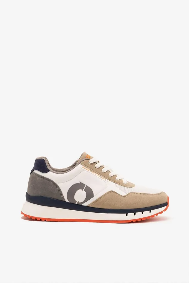 Men Beige Sicilia Trainers Ecoalf Sneakers